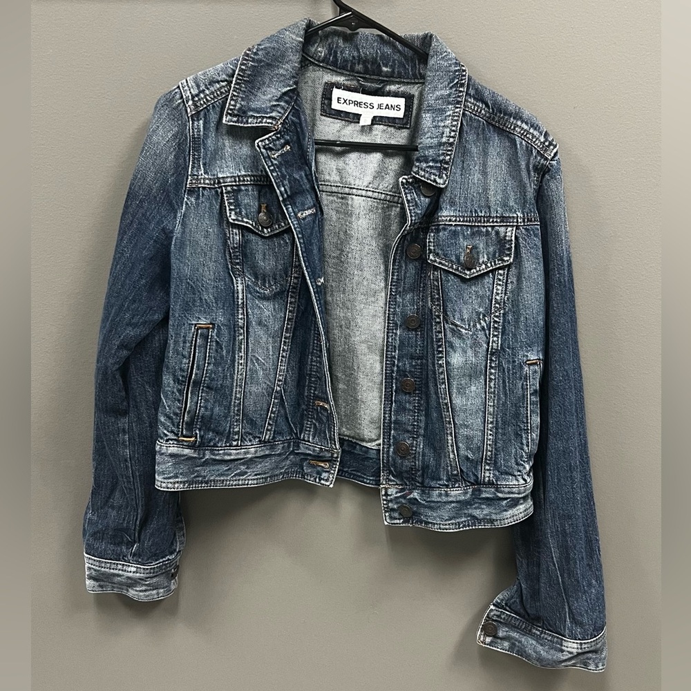 Express Jeans Blue Denim Jacket
